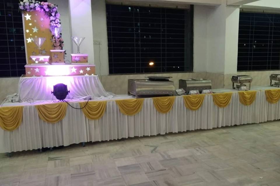 Catering setup
