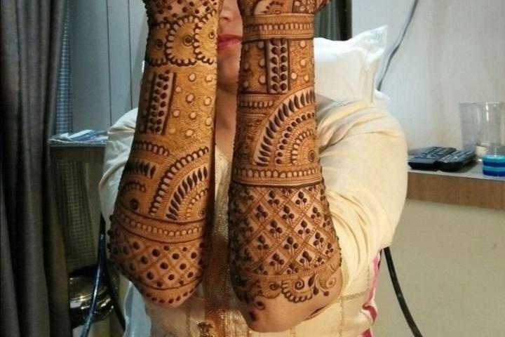 Bridal mehendi