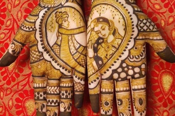 Bridal mehendi