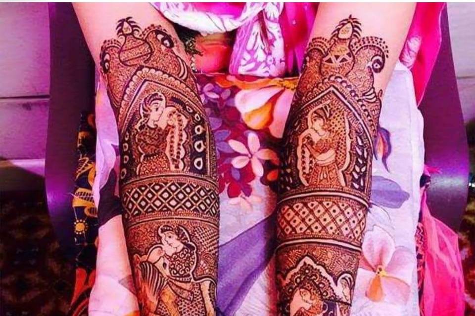 Bridal mehendi