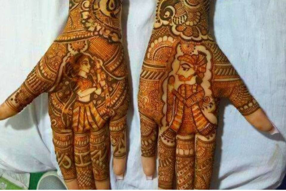 Bridal mehendi