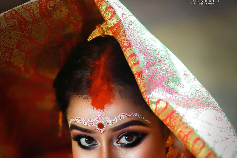 Bridal makeup