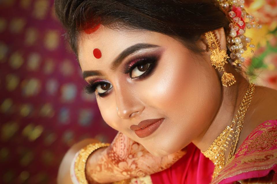 Bridal makeup