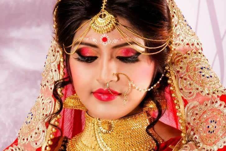 Bridal makeup