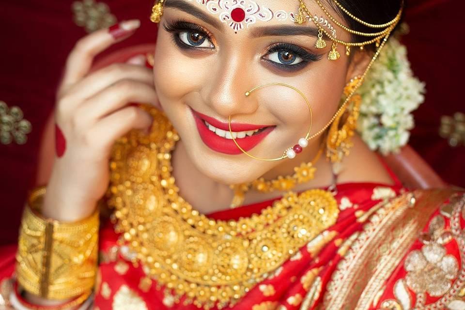 Bridal makeup