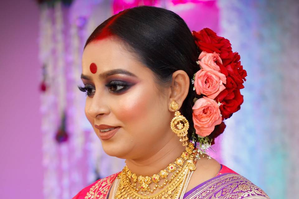 Bridal makeup