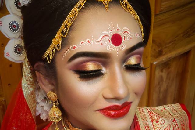 Bridal makeup