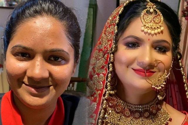 Bridal makeup