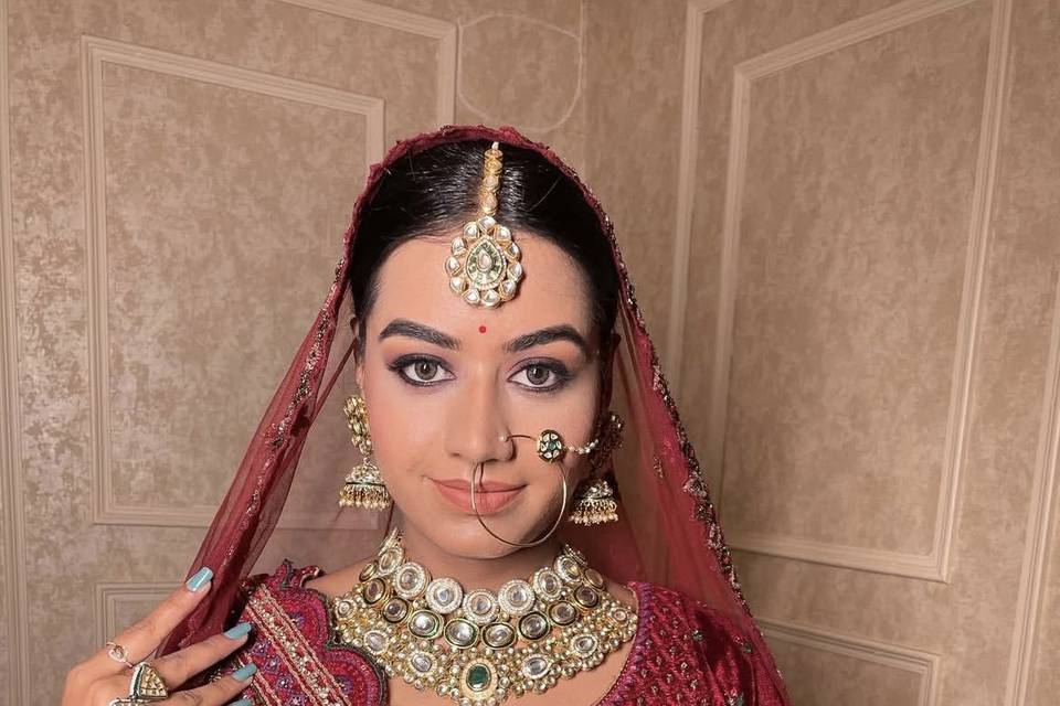 Bridal makeup