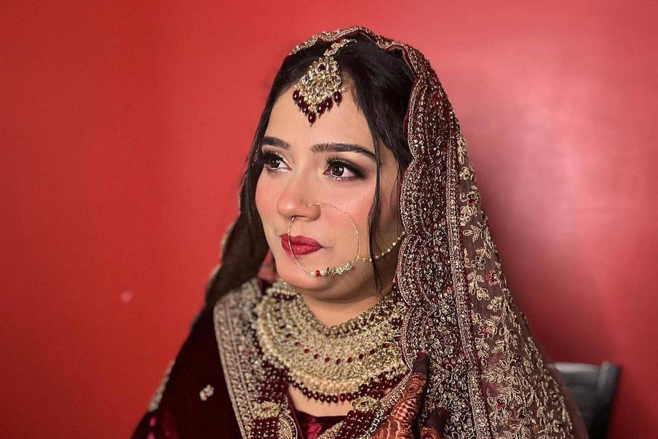 Bridal makeup