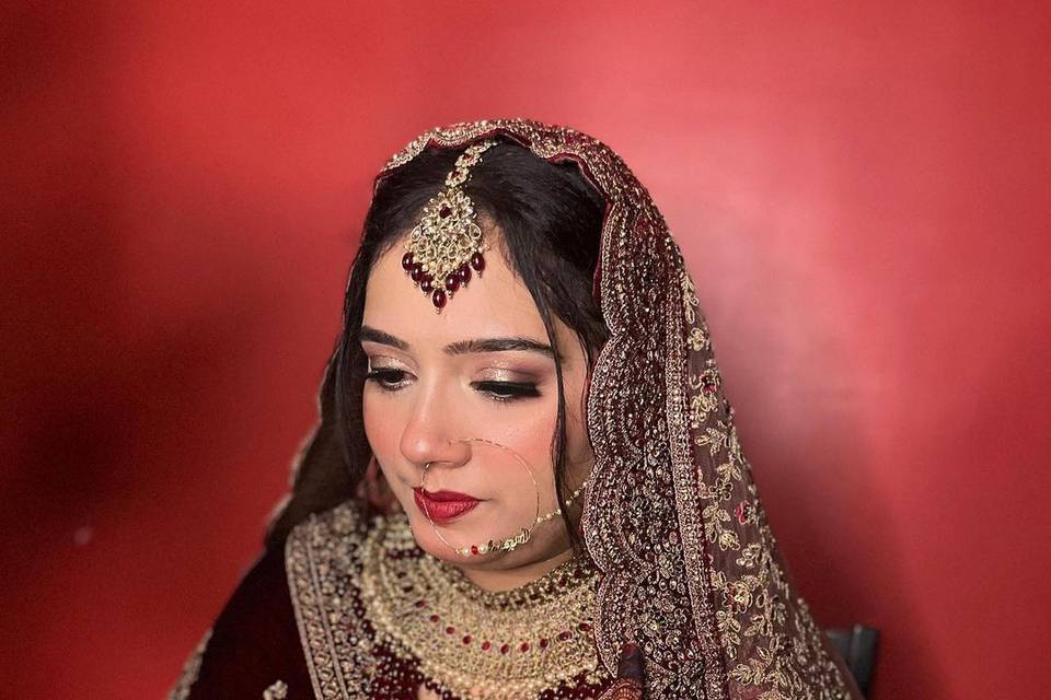 Bridal makeup