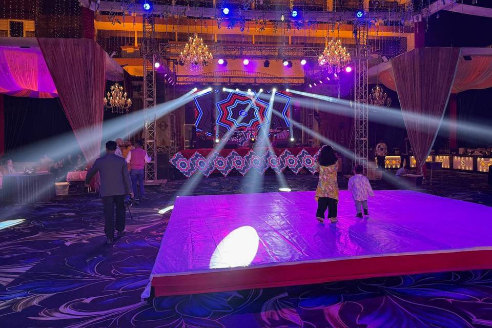 DJ setup