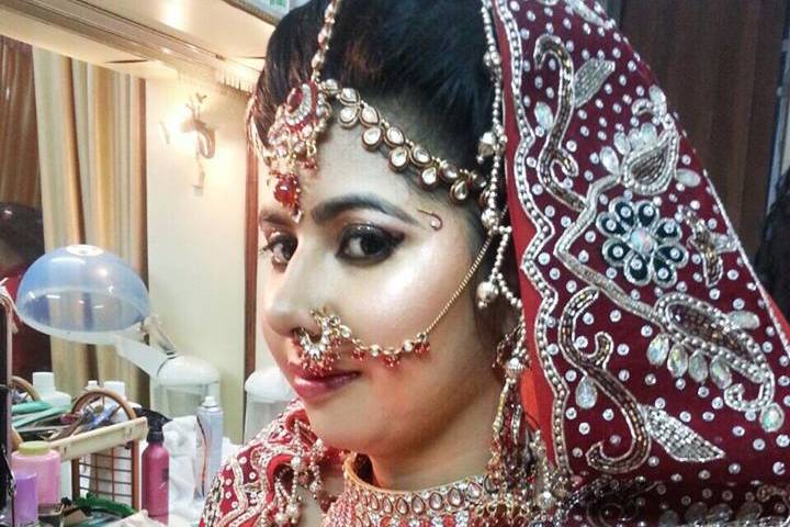 Bridal makeup