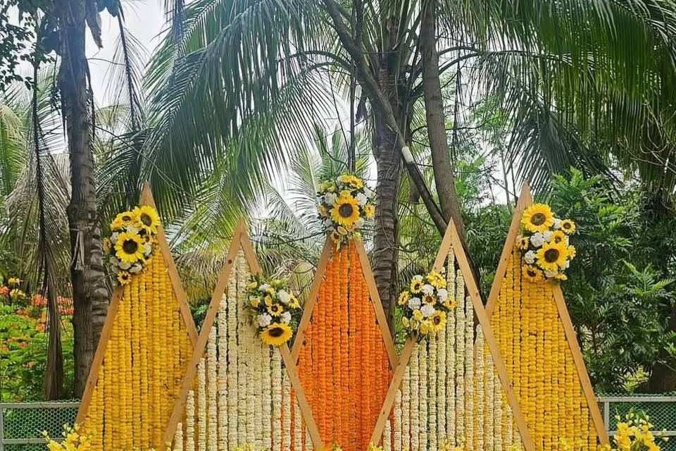 Haldi decor