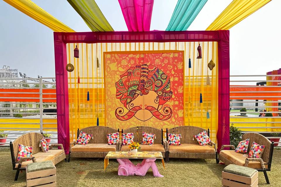 Haldi decor