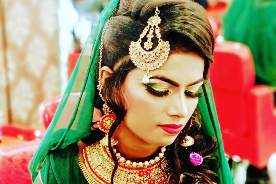 Bridal makeup