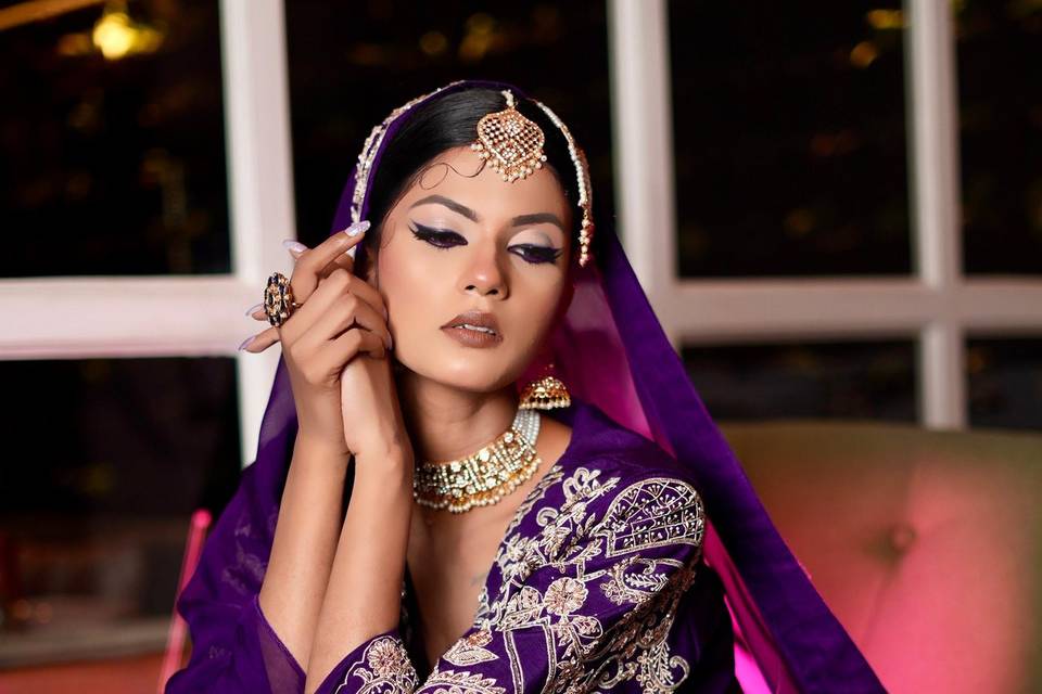 Bridal look