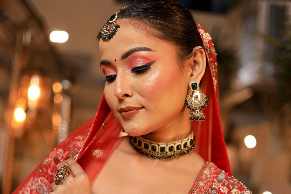 Bridal look