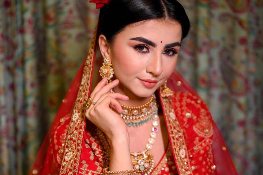 Bridal look