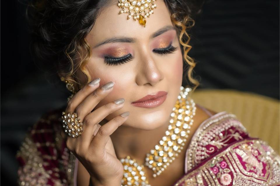 Bridal look