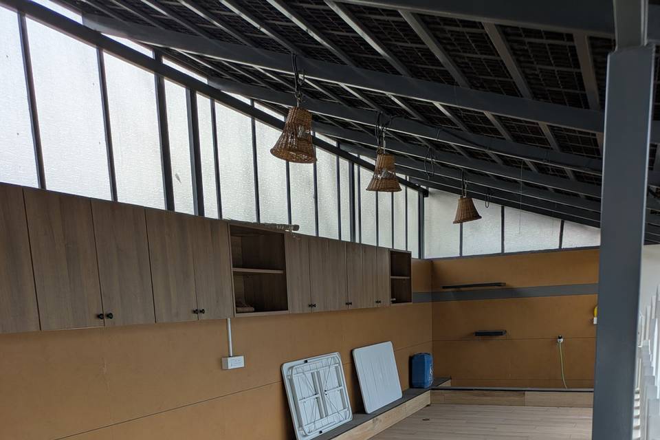 Buffet area