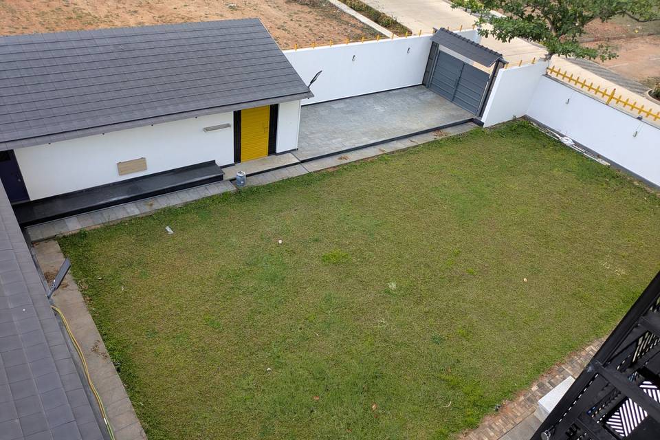 Lawn area