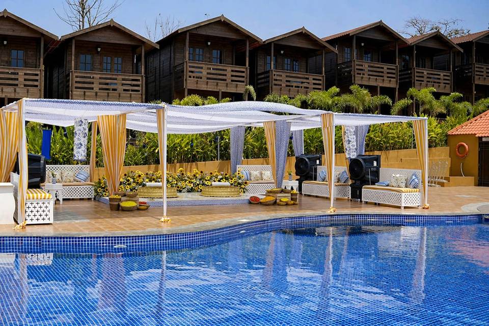 Pool side