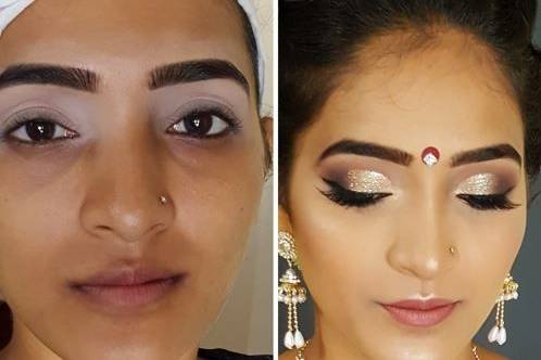 Bridal makeup