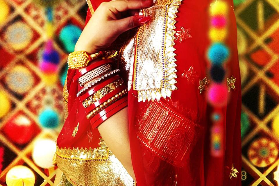 Rajasthani bridal makeup