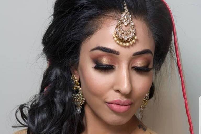 Bridal makeup