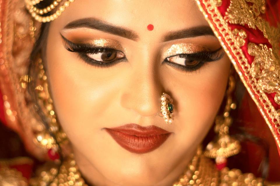 Bridal makeup