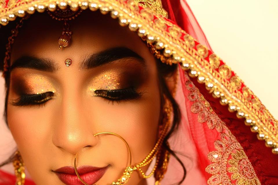 Bridal makeup