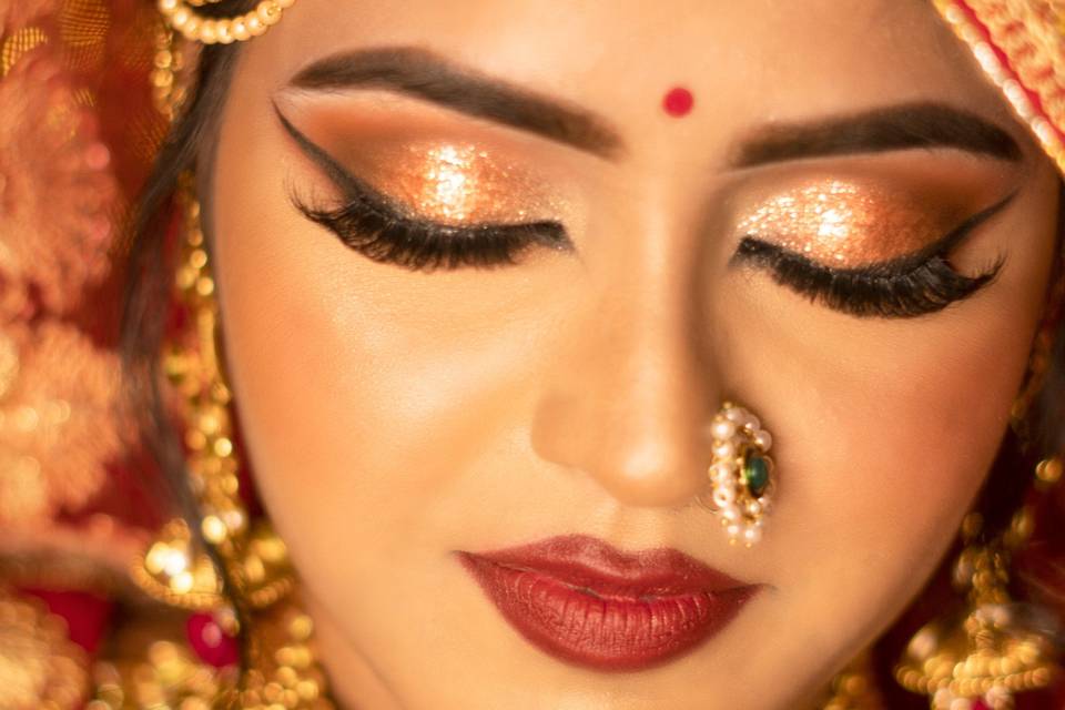 Bridal makeup