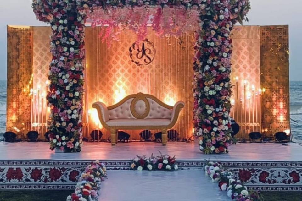 Beach Wedding -Shelter