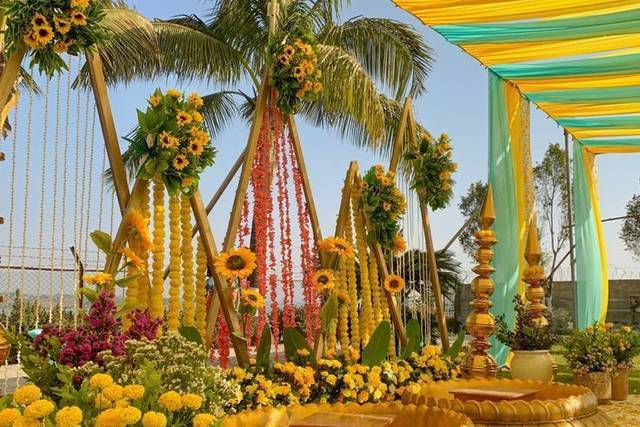 Haldi decor