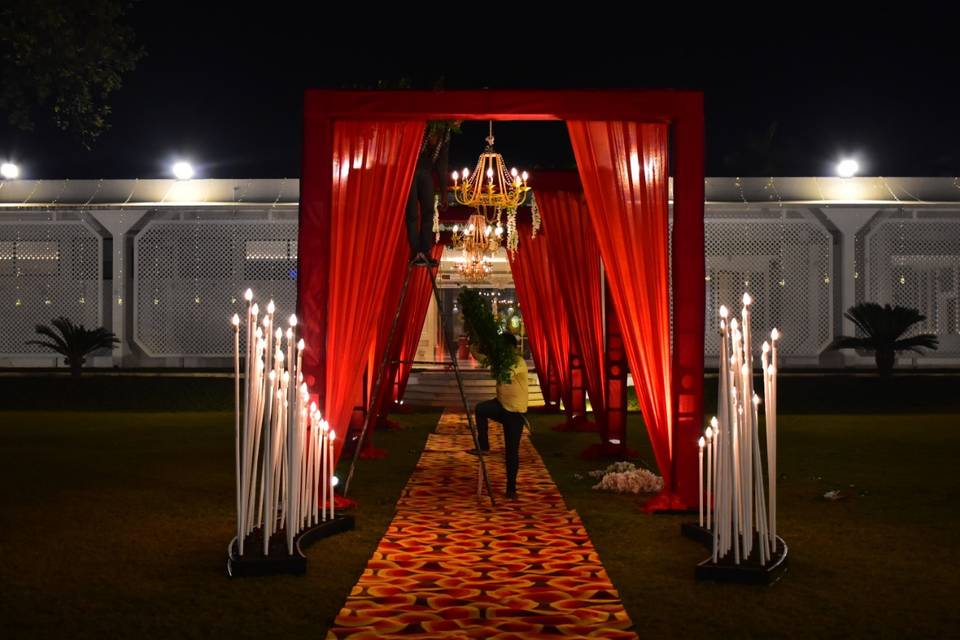 Entrance decor