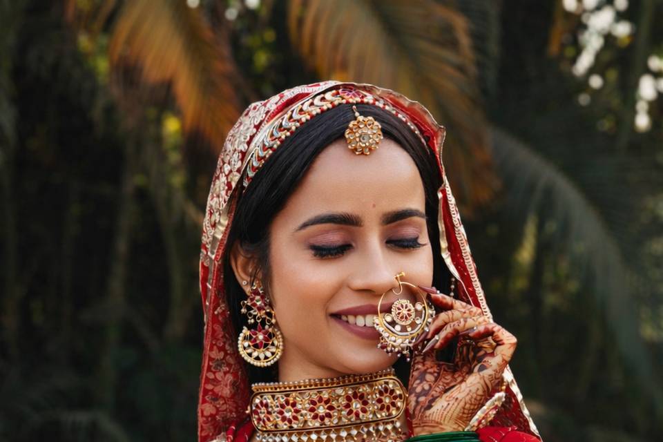 Bridal makeup