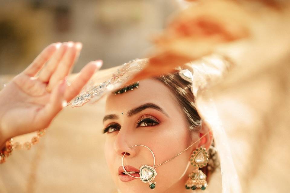 Bridal makeup