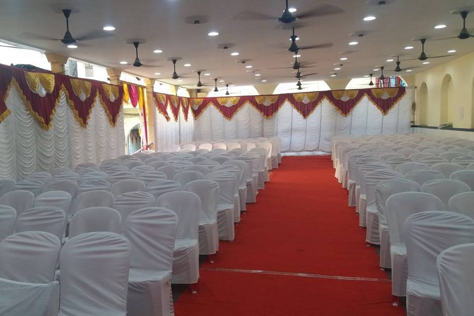 Banquet hall decoration