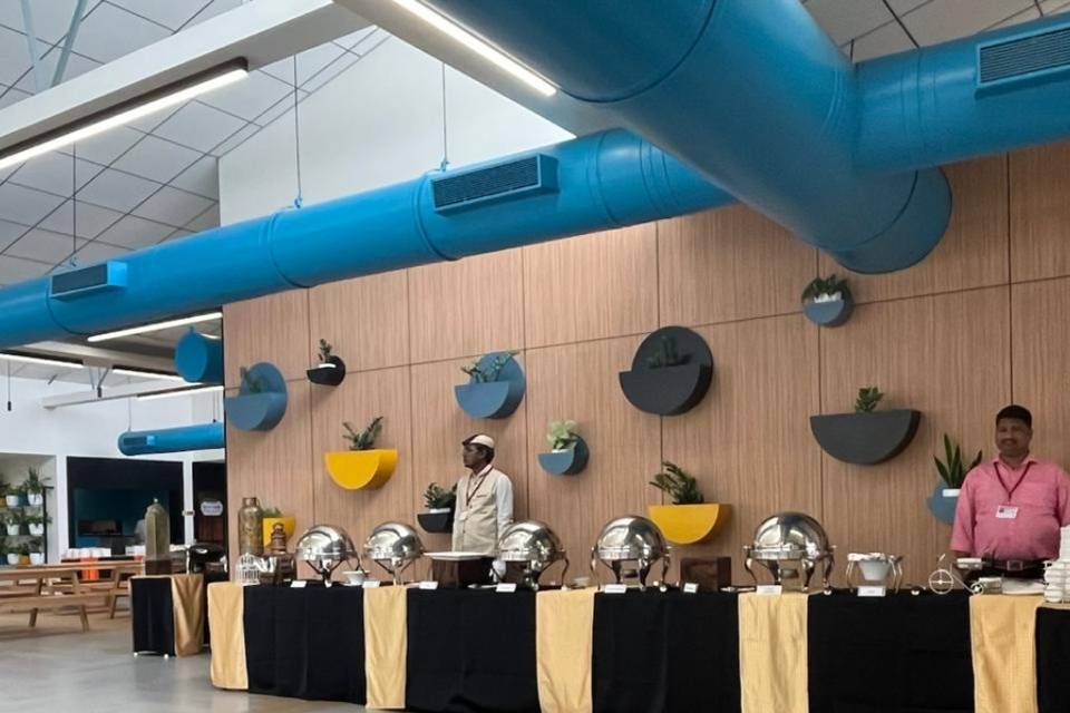 Catering setup
