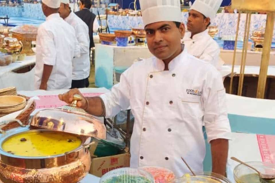Catering setup
