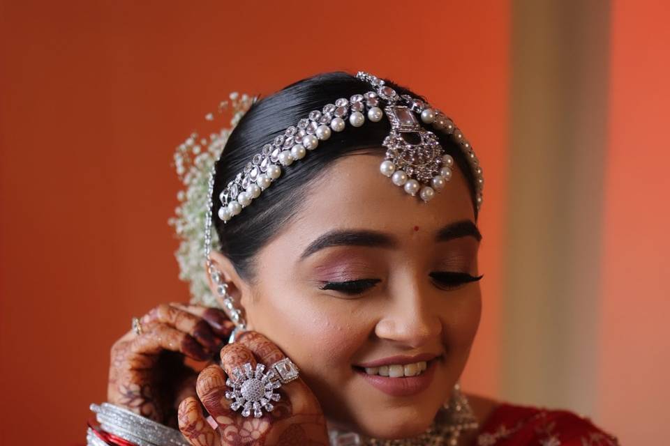 Bridal makeup