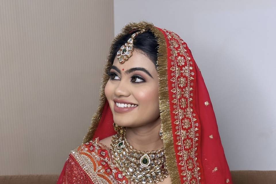 Bridal makeup