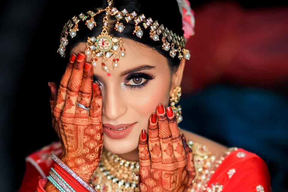 Bridal makeup