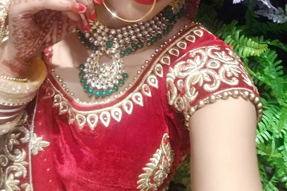 Bridal makeup