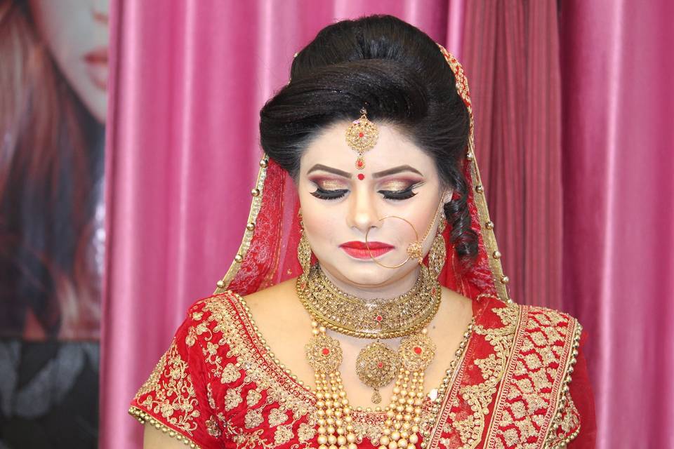 Bridal makeup