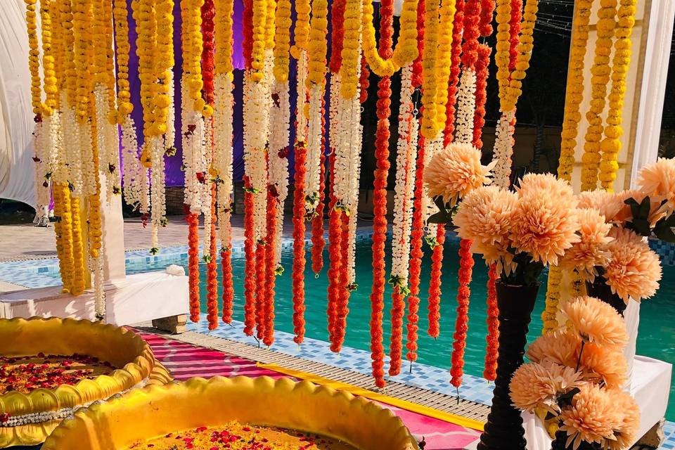 Haldi decor