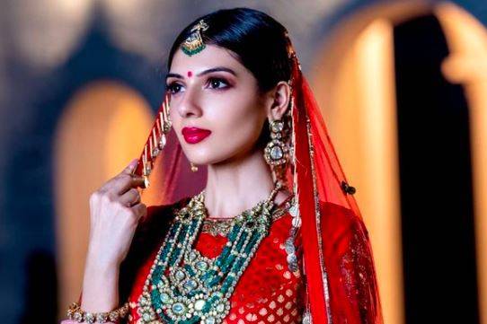 Bridal makeup