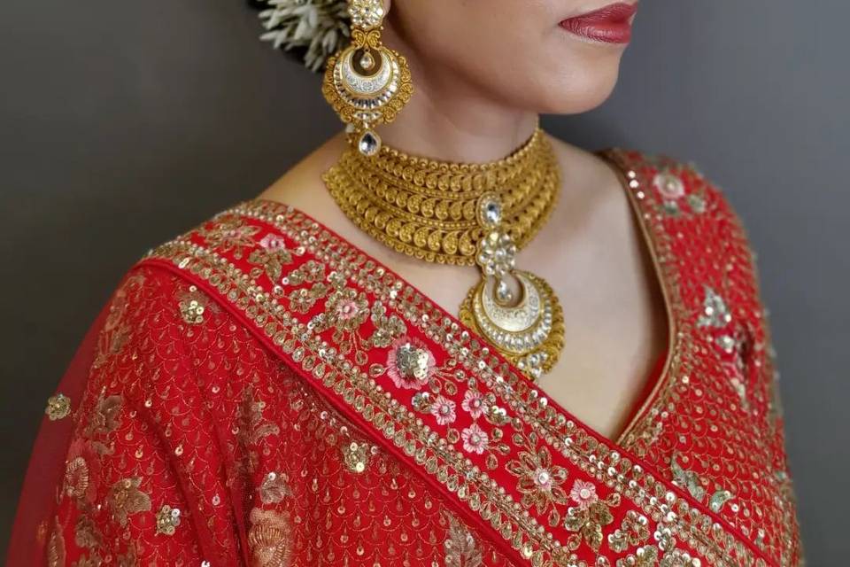 Bridal makeup