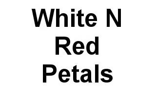 White N Red Petals